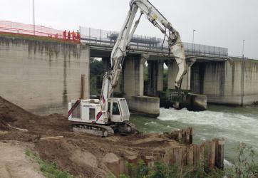 Centrale idroelettrica sul Fiume Mincio, Bagnolo S. Vito (MN)